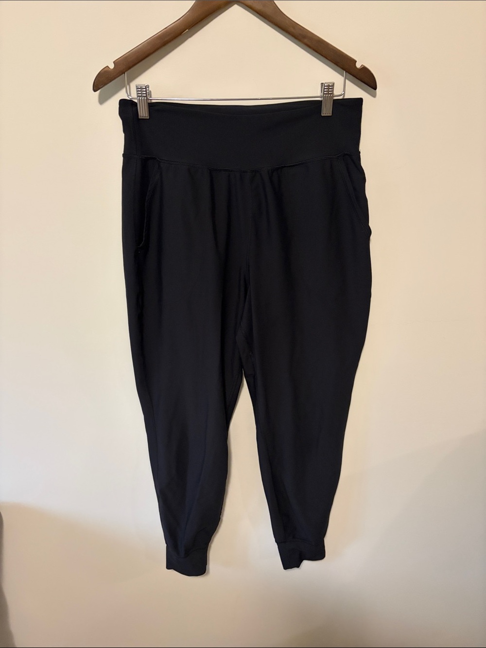 Old Navy Black High-Rise Jogger Pants